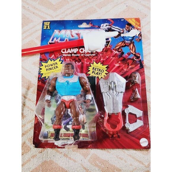 Masters of The Universe Clamp Champ Retro Play Action Figure #A66 - Picture 3 of 4